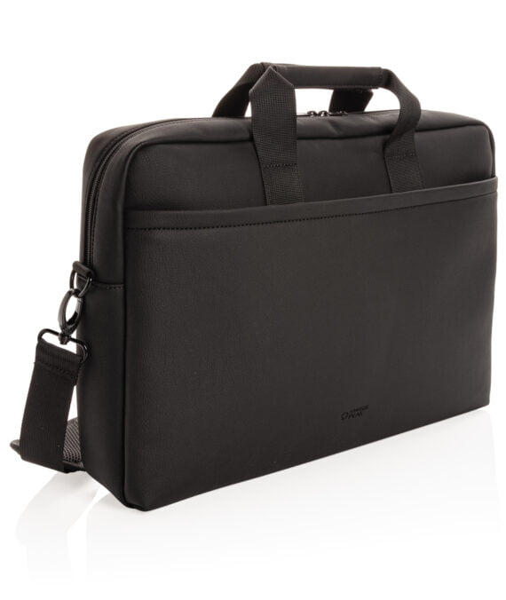 Swiss Peak Swiss Peak deluxe vegan leather laptop bag PVC free