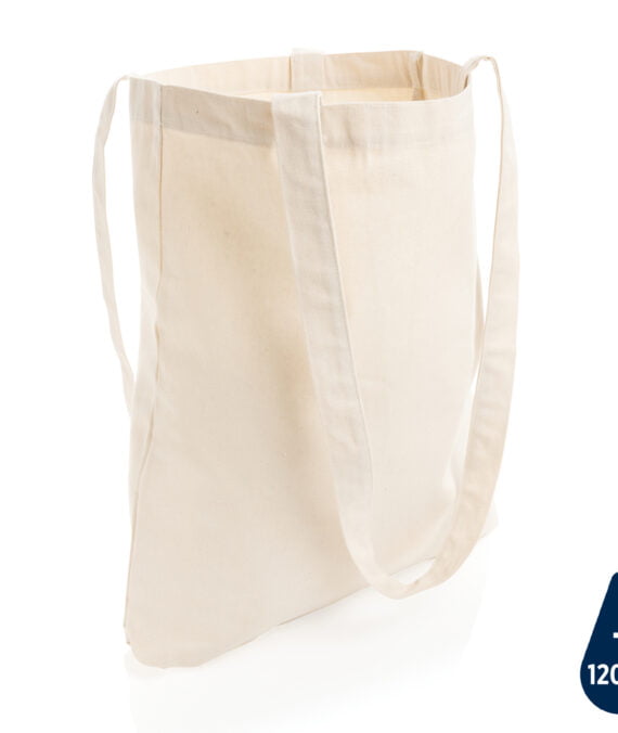 XD Collection Impact AWARE™ Recycled cotton tote, nav Recycled cotton tote
