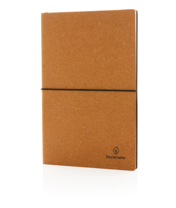 XD Collection A5 recycled leather notebook