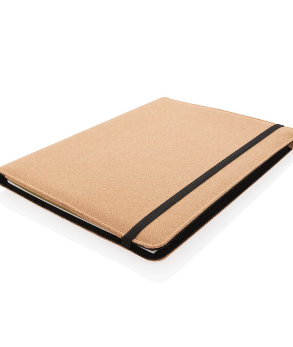 XD Collection Deluxe cork portfolio A4 with pen