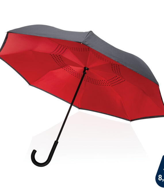 XD Collection 23″ Impact AWARE™ RPET 190T reversible umbrella