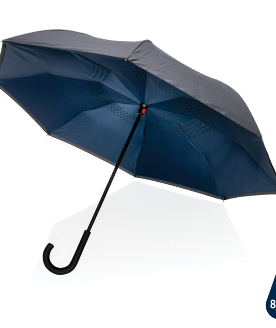 XD Collection 23″ Impact AWARE™ RPET 190T reversible umbrella
