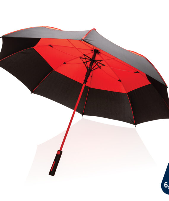 XD Collection 27″ Impact AWARE™ RPET 190T auto open stormproof umbrella