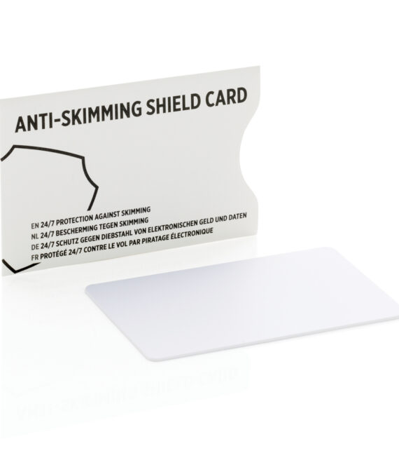 XD Collection Anti-skimming RFID shield card with active jamming chip