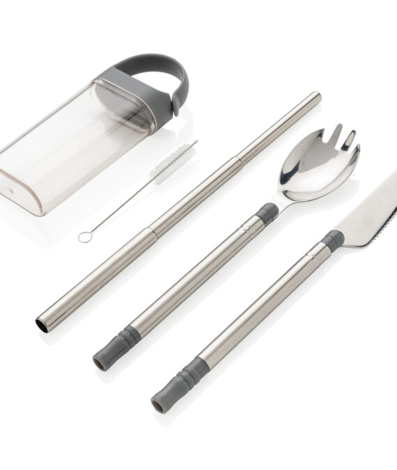 XD Collection Pocketsize reusable cutlery set on-the-go