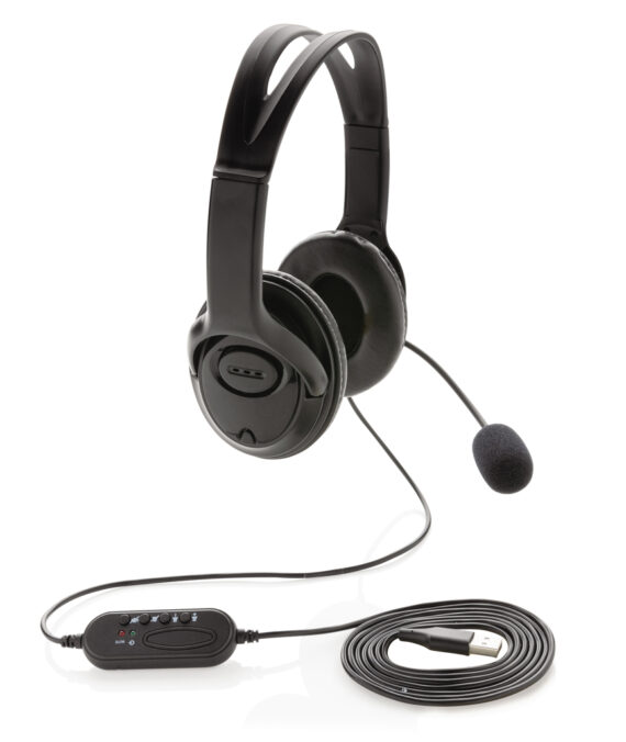 XD Collection Over ear wired work headset