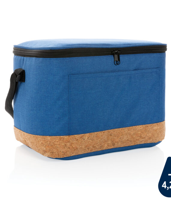 XD Collection Impact AWARE™ XL RPET two tone cooler bag with cork detail