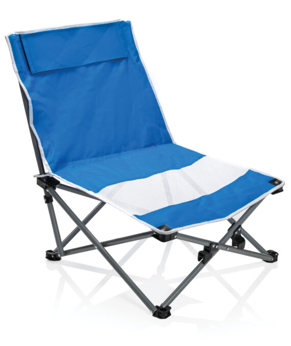 XD Collection Foldable beach chair in pouch