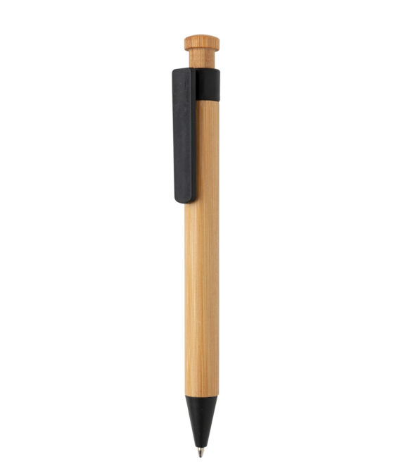 XD Collection Bamboo pen with wheatstraw clip