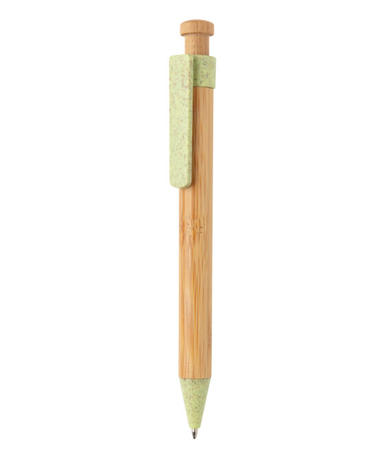 XD Collection Bamboo pen with wheatstraw clip