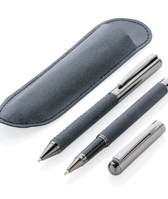 XD Collection Recycled leather pen set