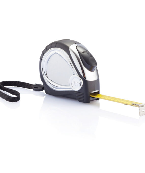 XD Collection Chrome plated auto stop tape measure