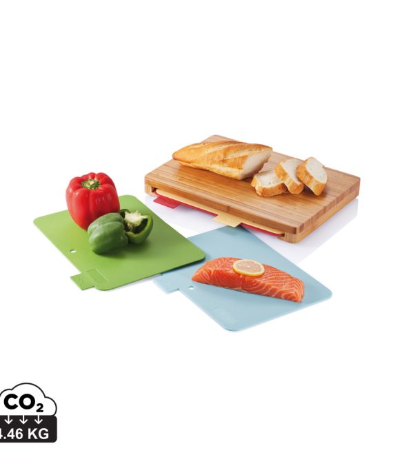 XD Collection Cutting board with 4pcs hygienic boards