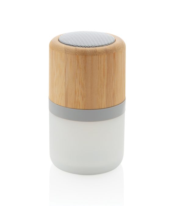 XD Collection Bamboo colour changing 3W speaker light