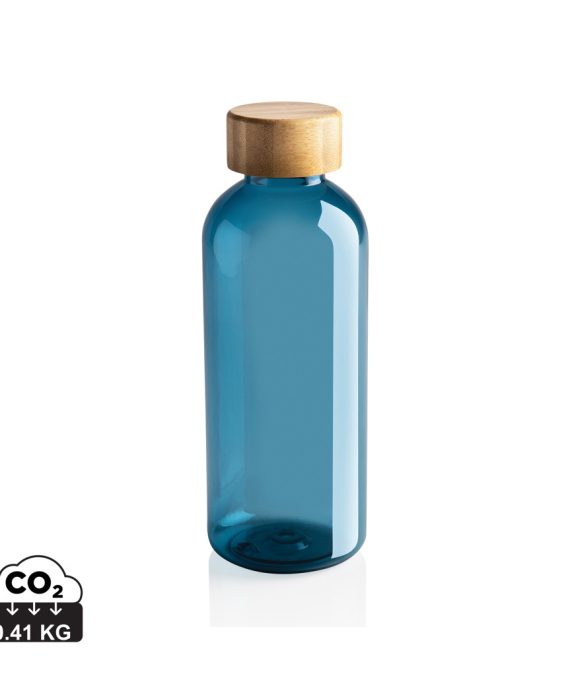 XD Collection GRS RPET bottle with bamboo lid