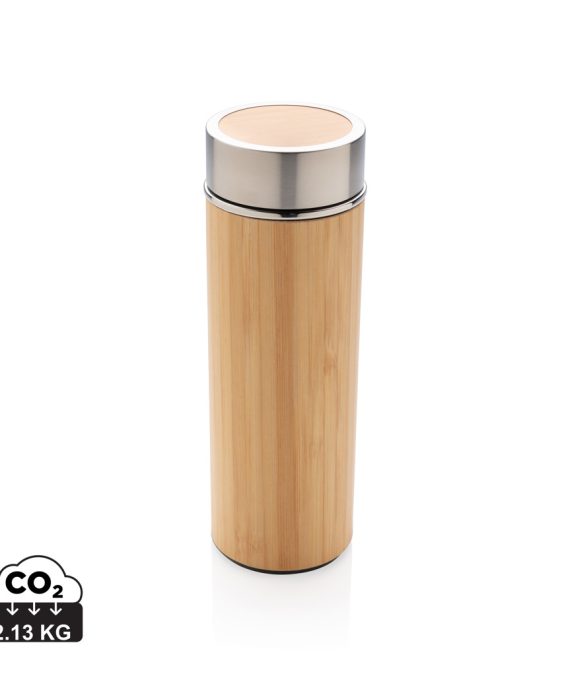 XD Collection Leak proof bamboo vacuum bottle