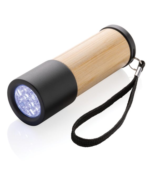 XD Collection Bamboo and RCS certfied recycled plastic torch
