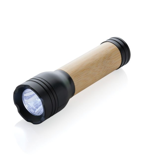 XD Collection Lucid 1W RCS certified recycled plastic & bamboo torch