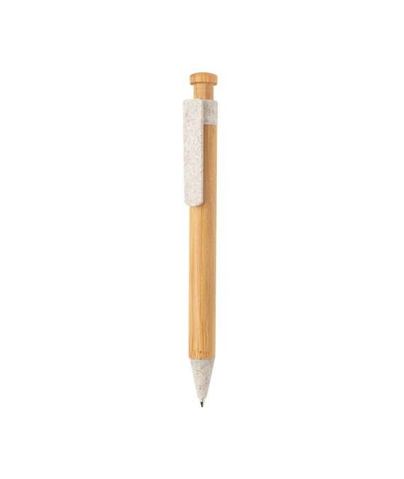 XD Collection Bamboo pen with wheatstraw clip