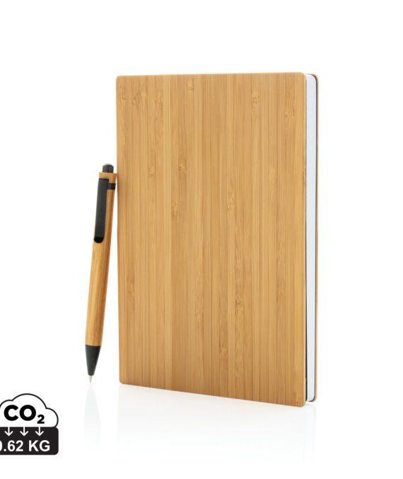 XD Collection A5 Bamboo notebook & pen set