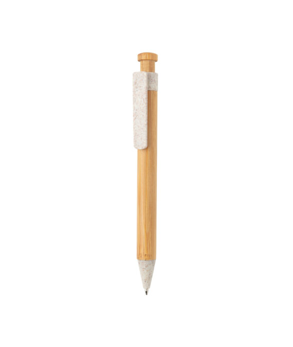 XD Collection Bamboo pen with wheatstraw clip