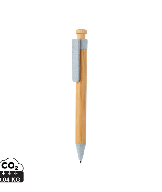 XD Collection Bamboo pen with wheatstraw clip