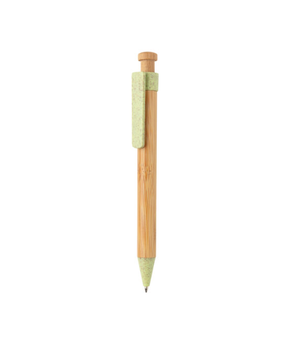 XD Collection Bamboo pen with wheatstraw clip