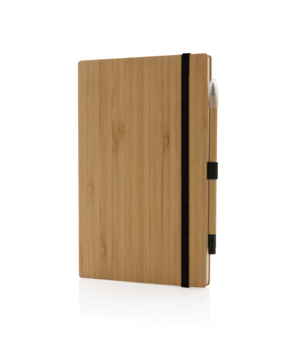 XD Collection Bamboo notebook and infinity pencil set