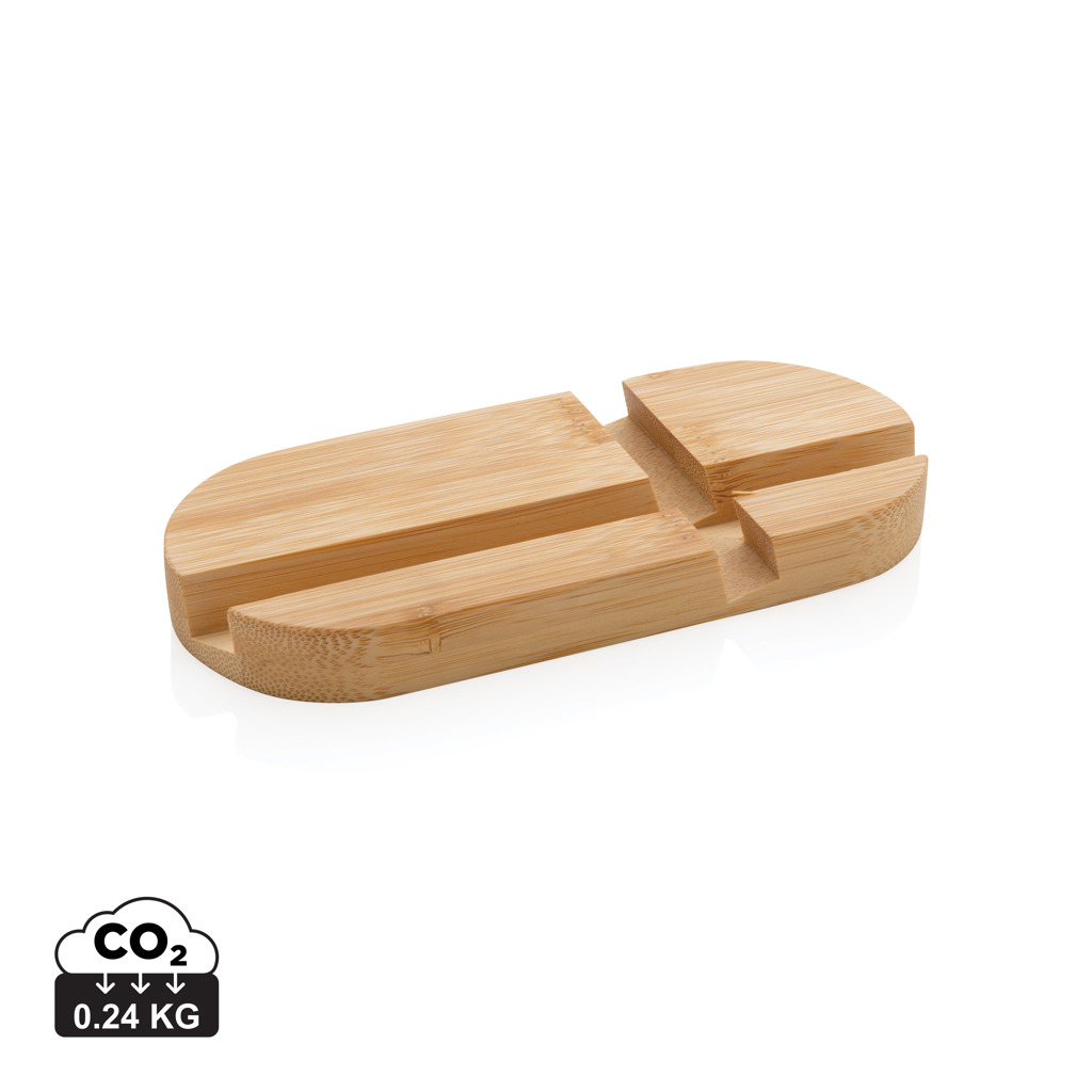 XD Collection Bamboo tablet and phone holder