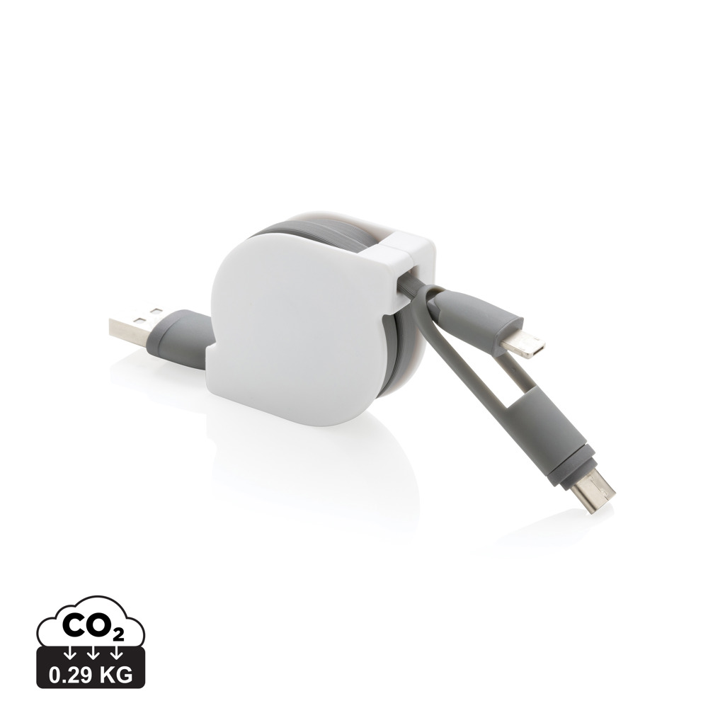 XD Collection 3-in-1 retractable cable