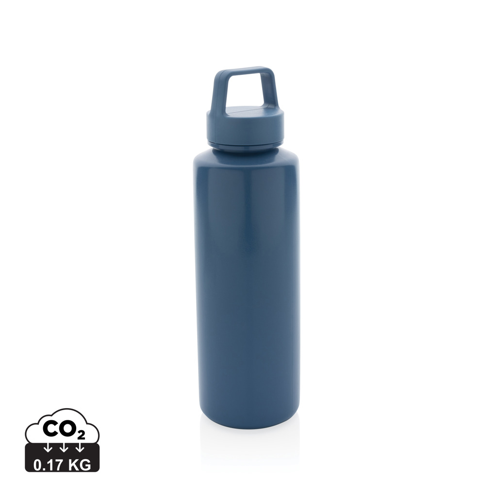 XD Collection RCS certified recycled PP water bottle with handle