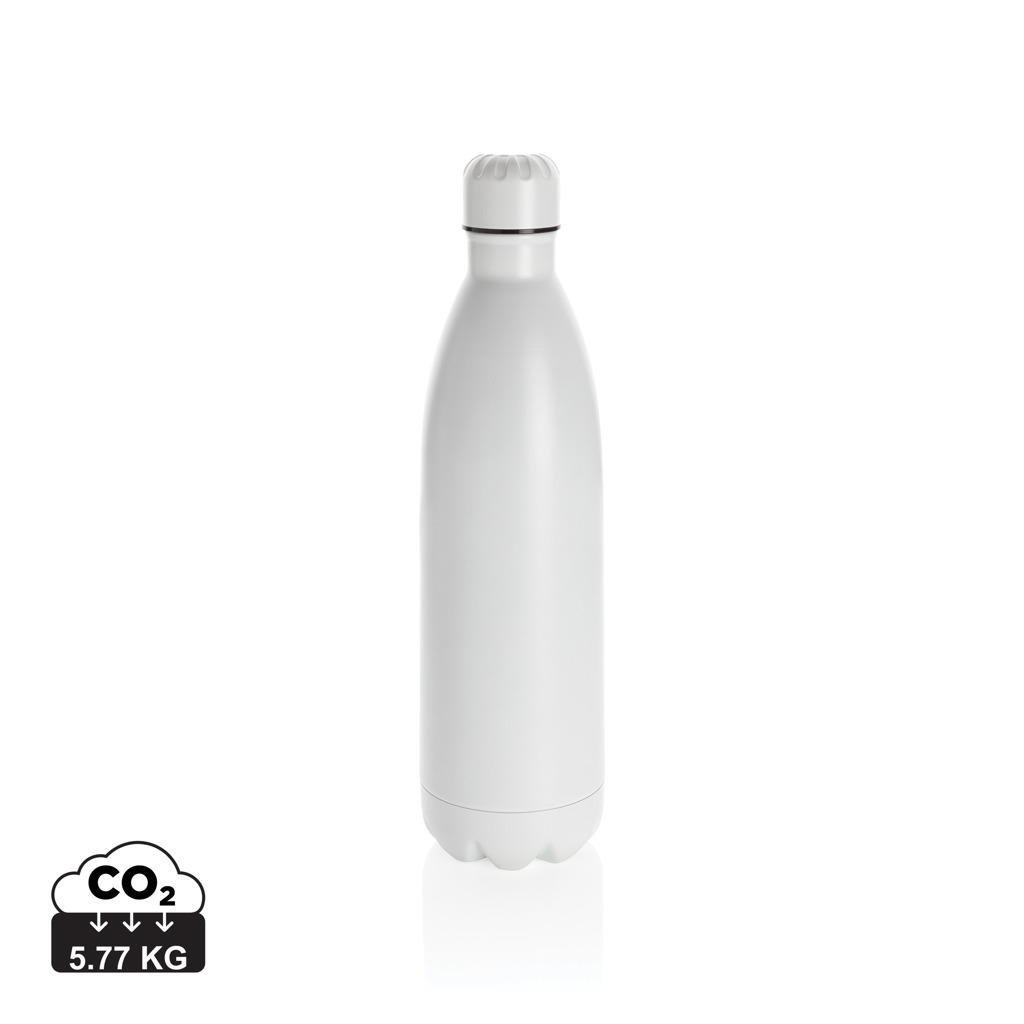 XD Collection Solid colour vacuum stainless steel bottle 1L