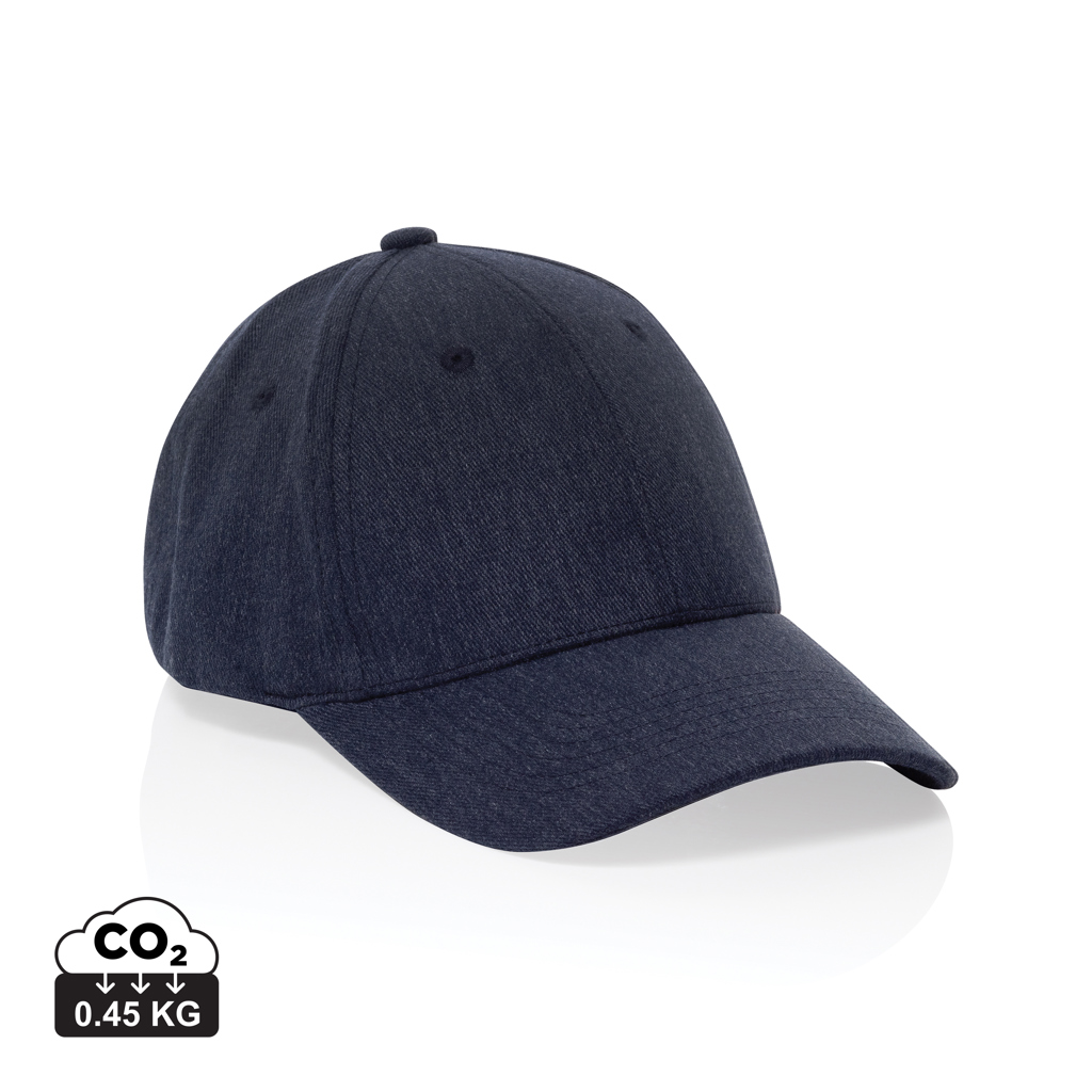 XD Collection Milo AWARE™ recycled heather 6 panel cap 200gr
