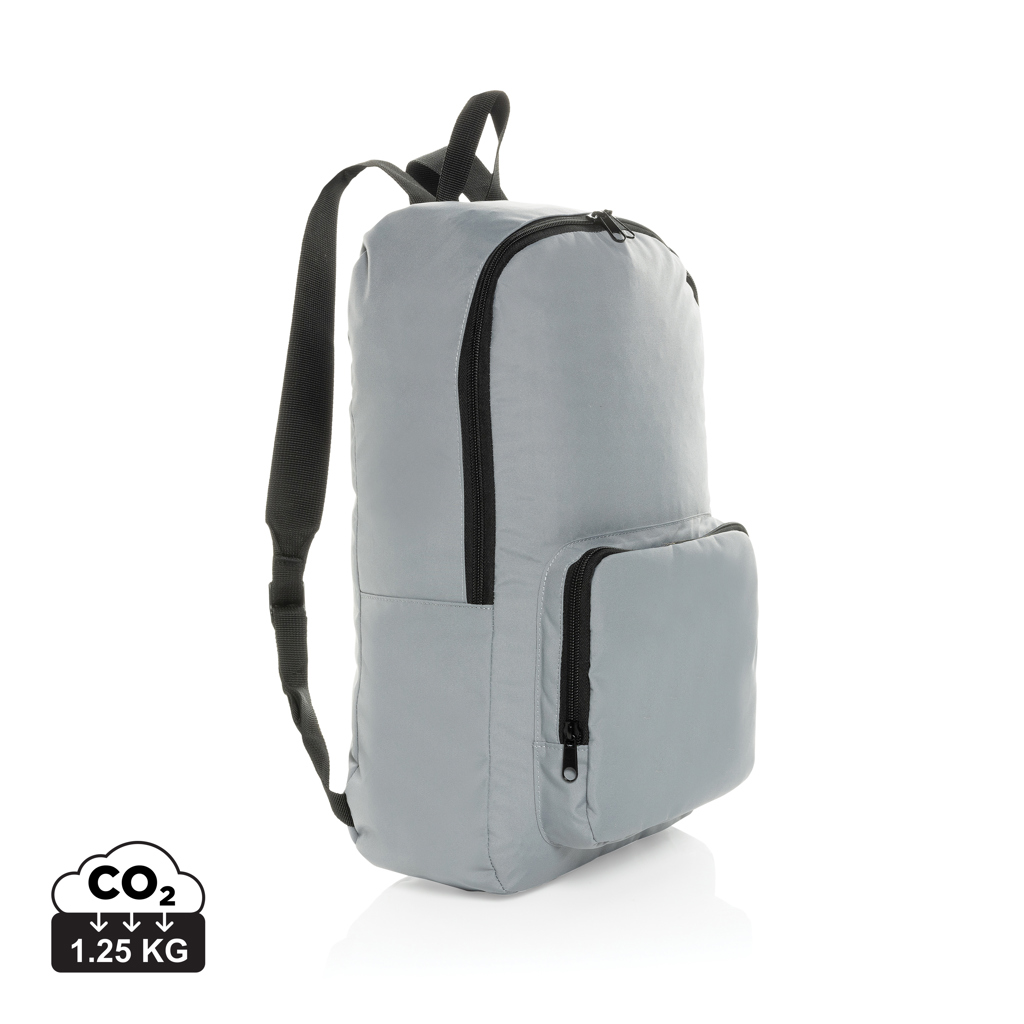XD Collection Dillon AWARE™ RPET foldable classic backpack