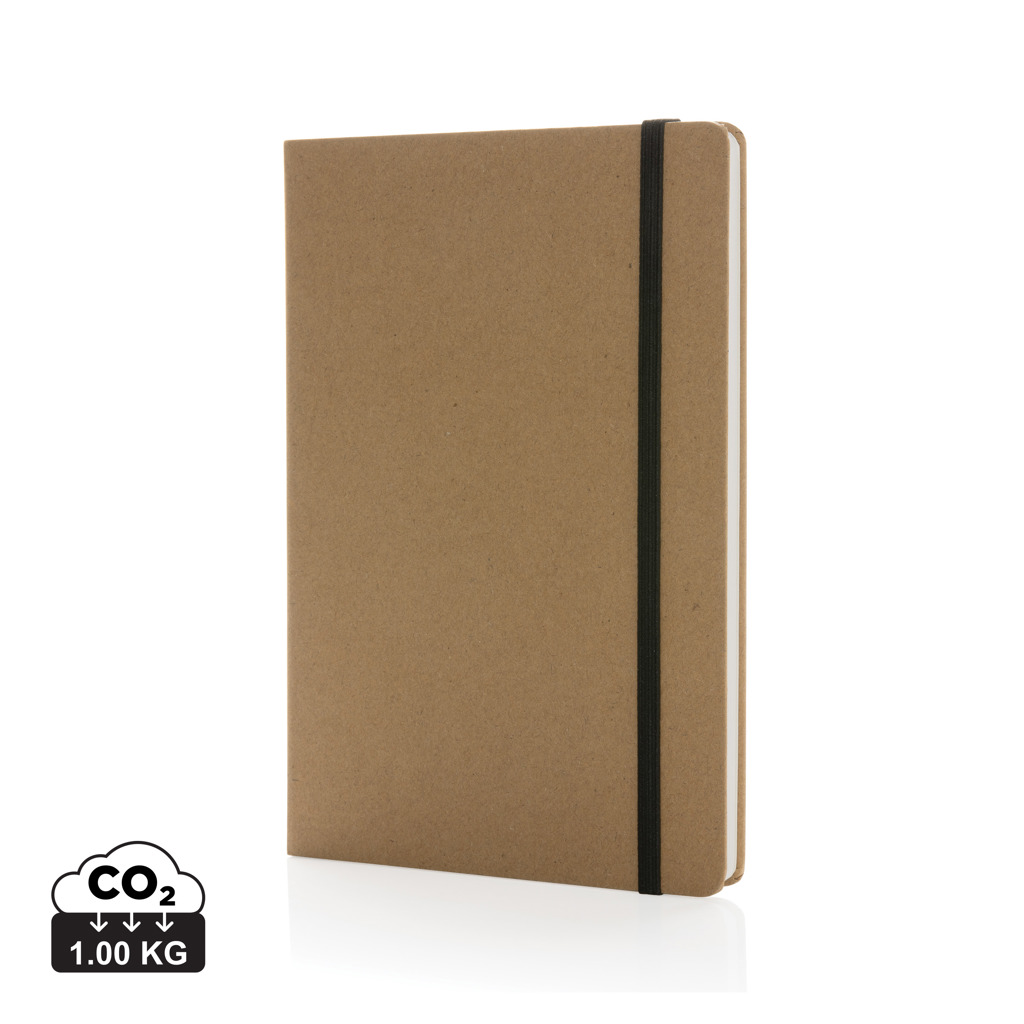 XD Collection Craftstone A5 recycled kraft and stonepaper notebook