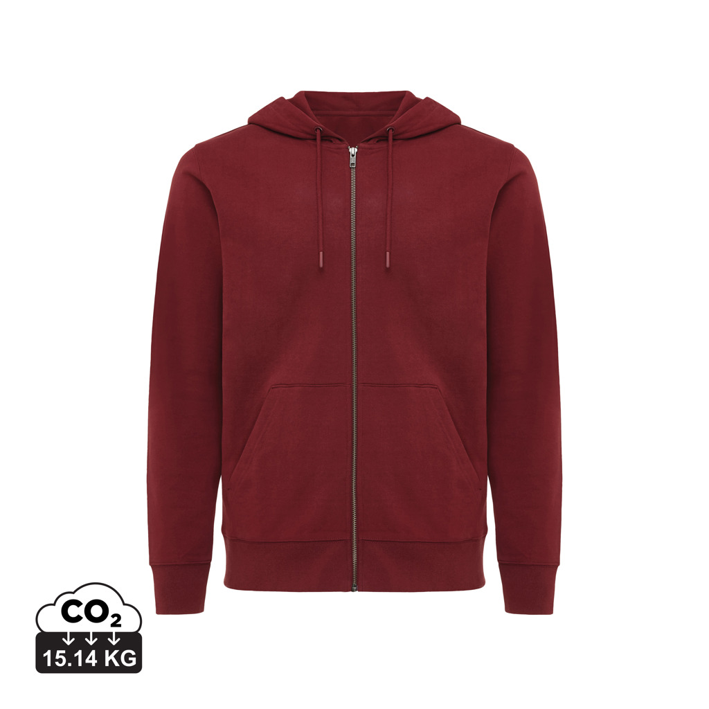 iqoniq IQONIQ Abisko recycled cotton zip through hoodie