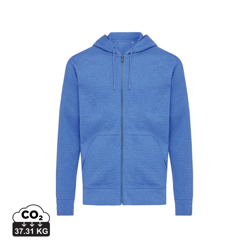 iqoniq IQONIQ Abisko recycled cotton zip through hoodie