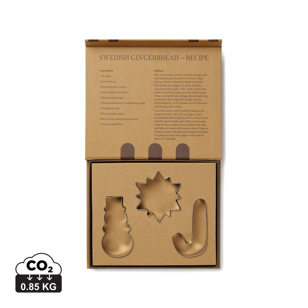 Vinga VINGA Classic cookie cutter 3-piece set