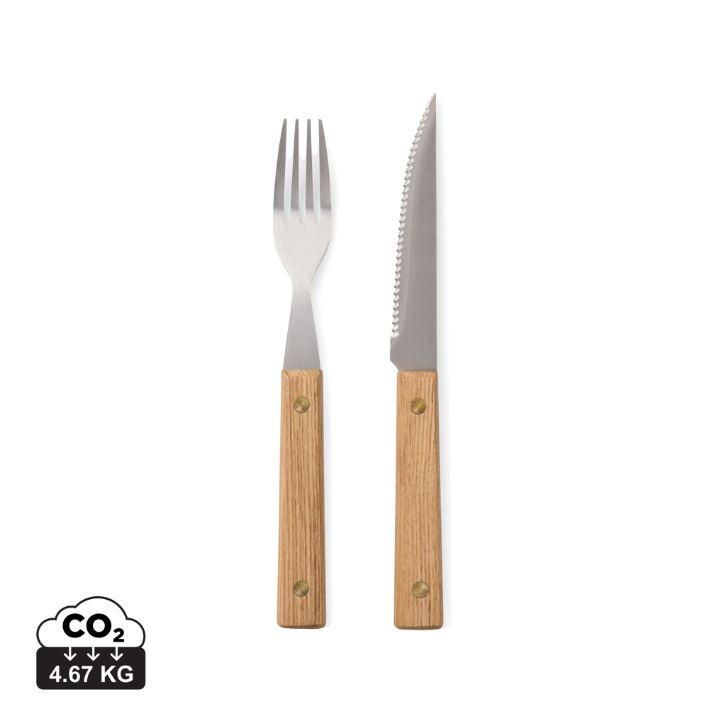 Vinga VINGA Paso 8 pcs bbq cutlery set