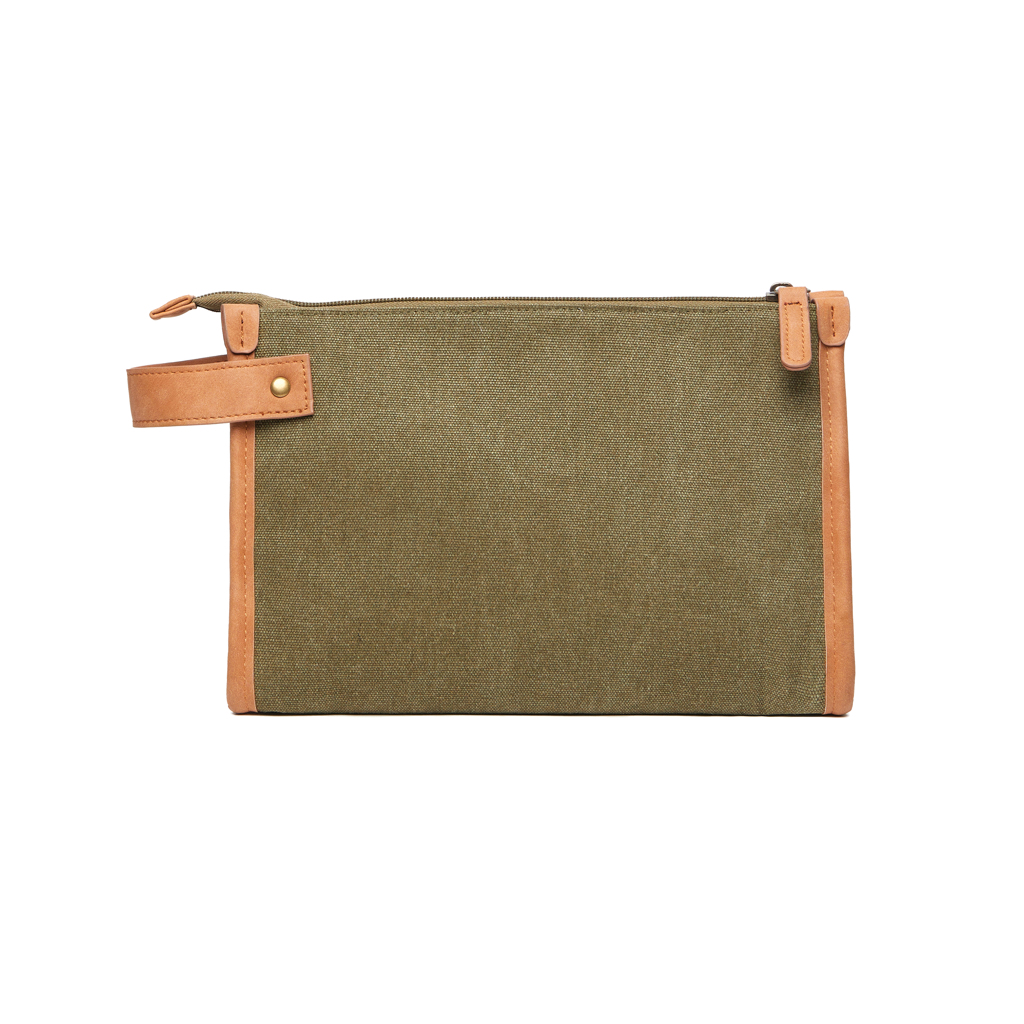 Vinga VINGA Bosler GRS recycled canvas toiletry bag