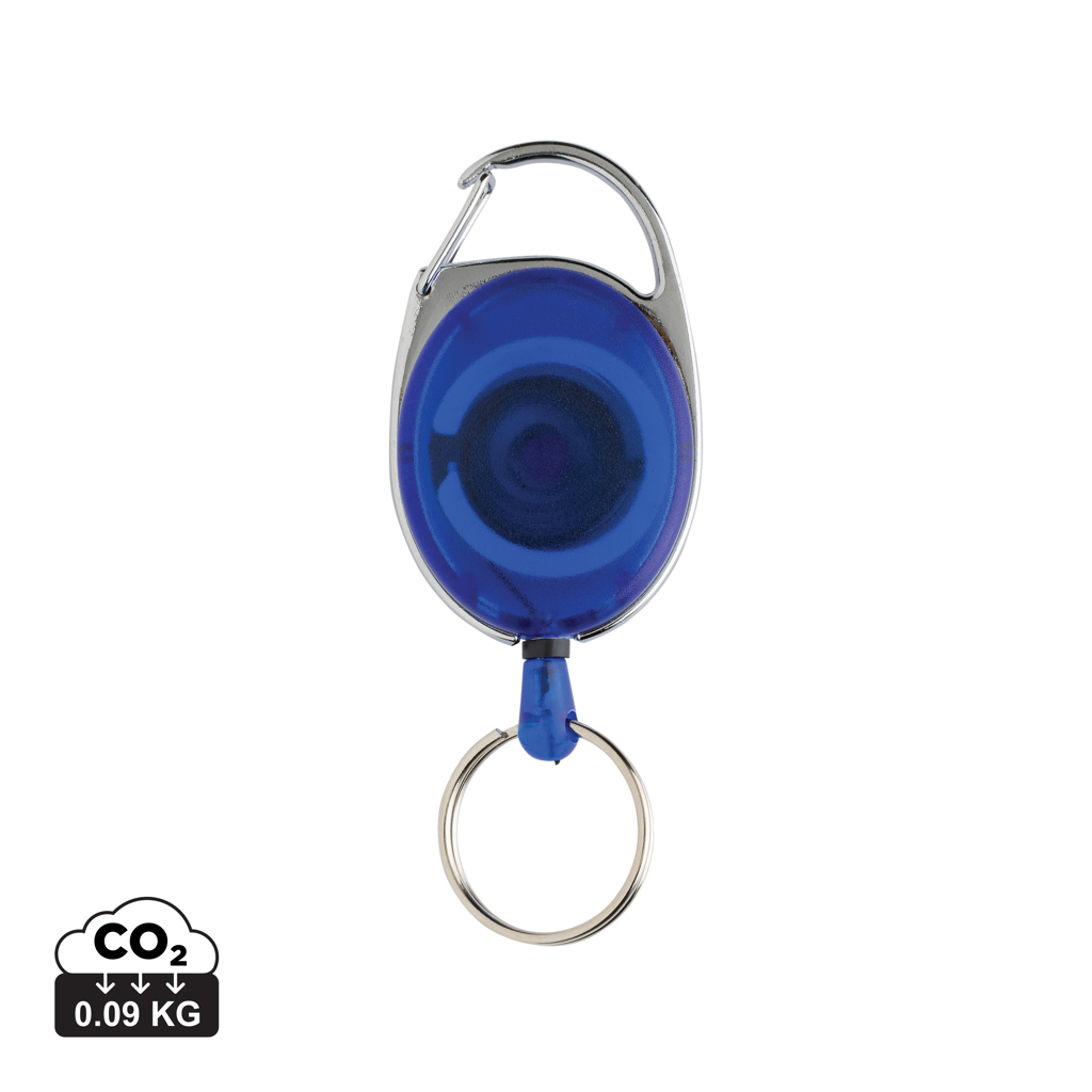 XD Collection RCS recycled ABS roller clip keychain