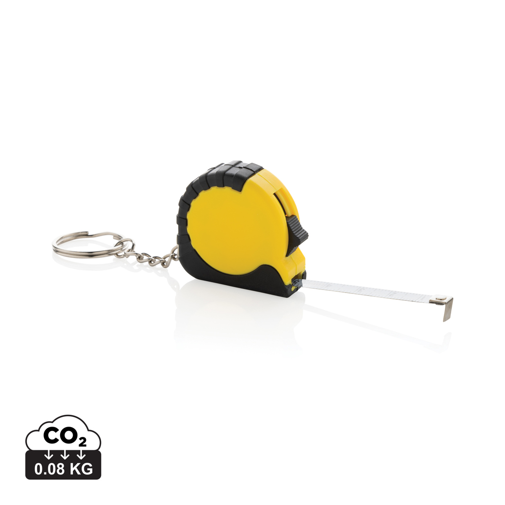 XD Collection MeasureMate RCS reycled ABS 1 meter tape keychain