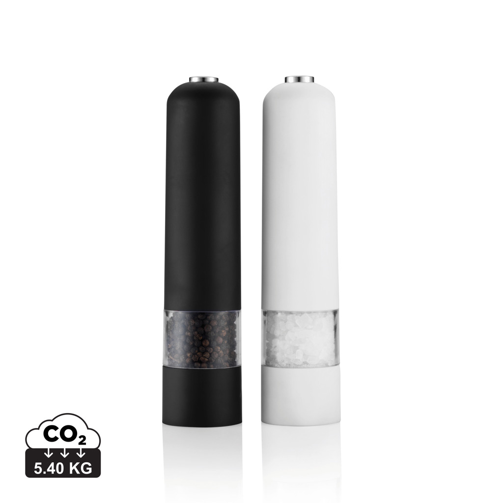 XD Collection Electric pepper and salt mill set