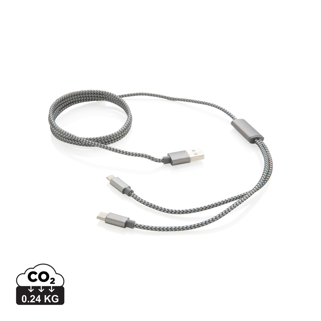 XD Collection 3-in-1 braided cable