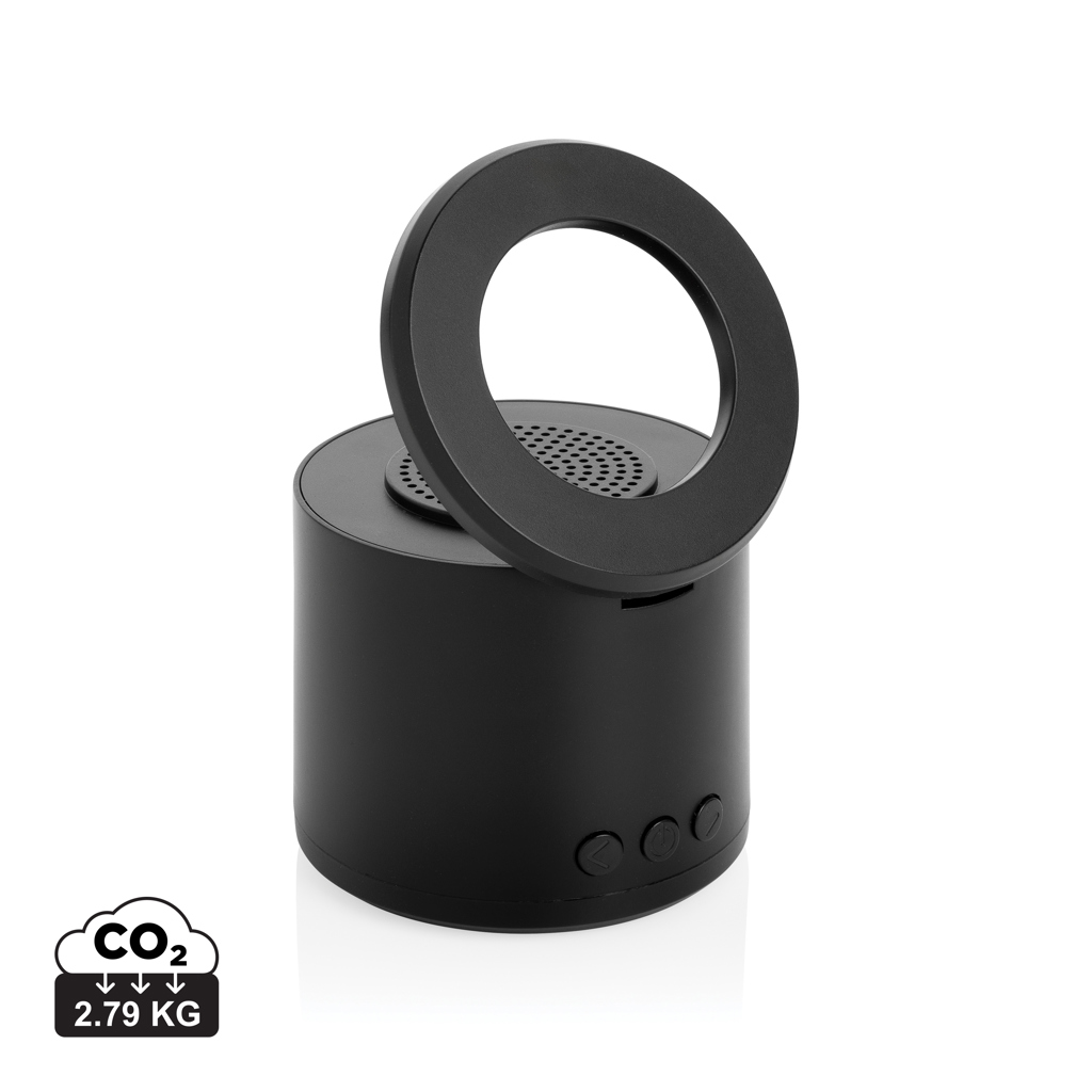 XD Collection Magpulse RCS recycled plastic 3W speaker w/magnetic holder