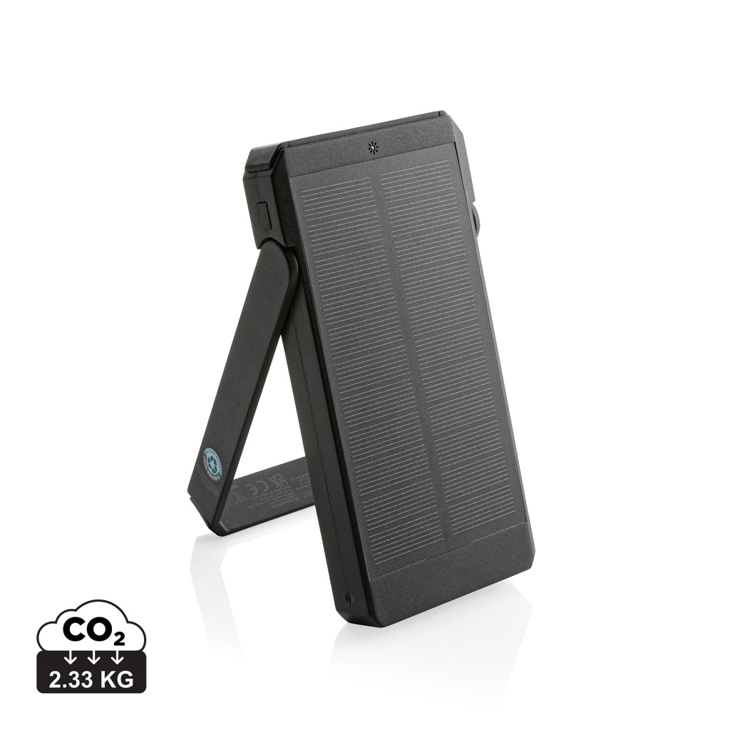 XD Xclusive Skywave RCS recycled plastic solar powerbank 10000 mAh