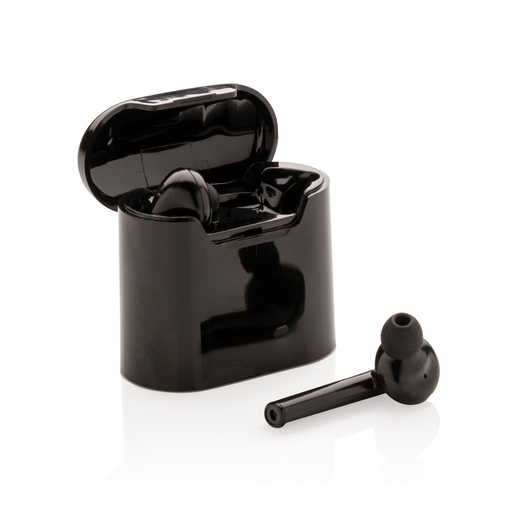 XD Collection Liberty wireless earbuds in charging case