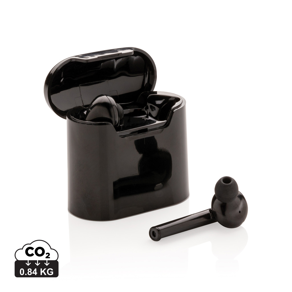 XD Collection Liberty wireless earbuds in charging case