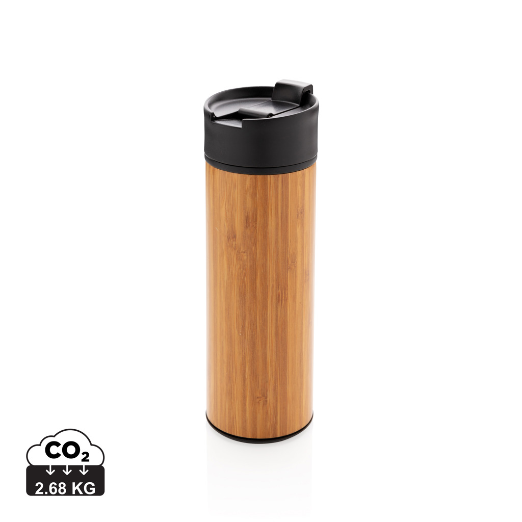 XD Xclusive Bogota vacuum bamboo coffee mug
