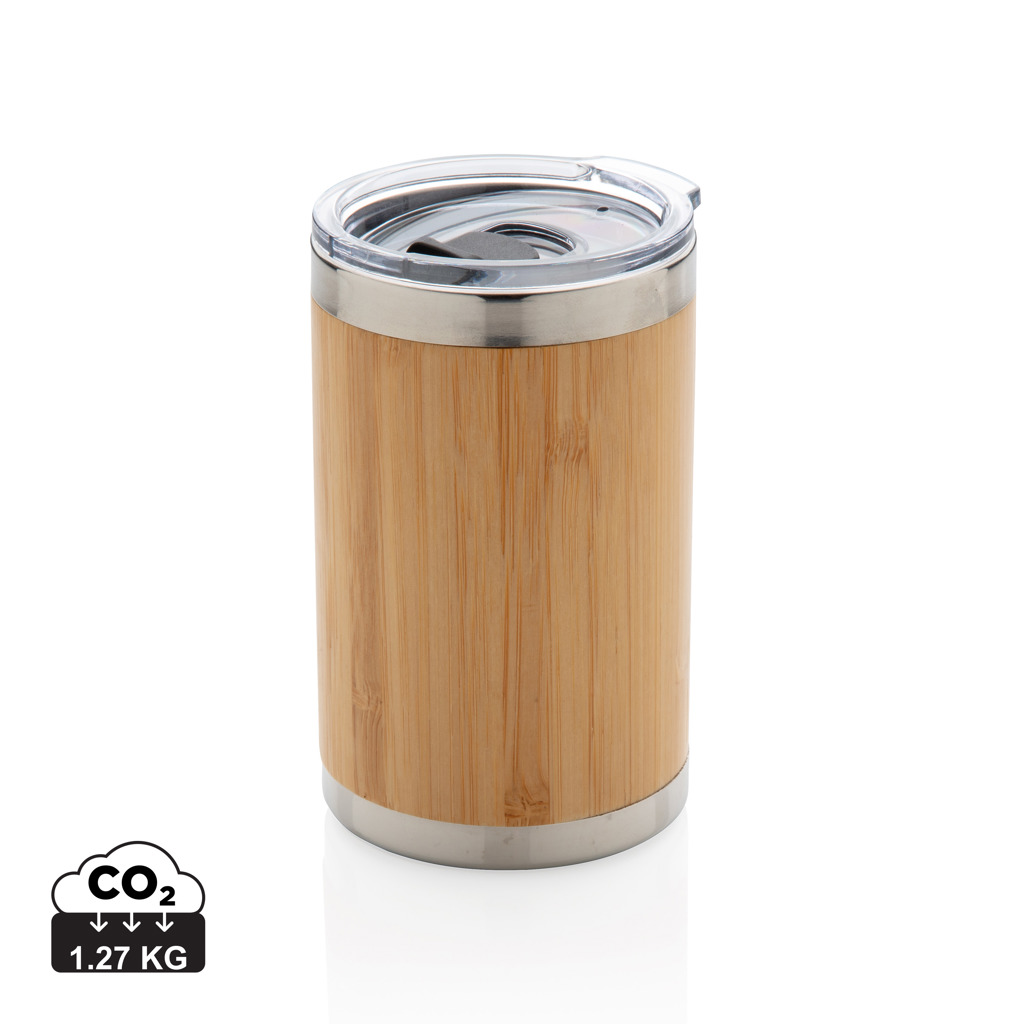 XD Collection Bamboo coffee to go tumbler